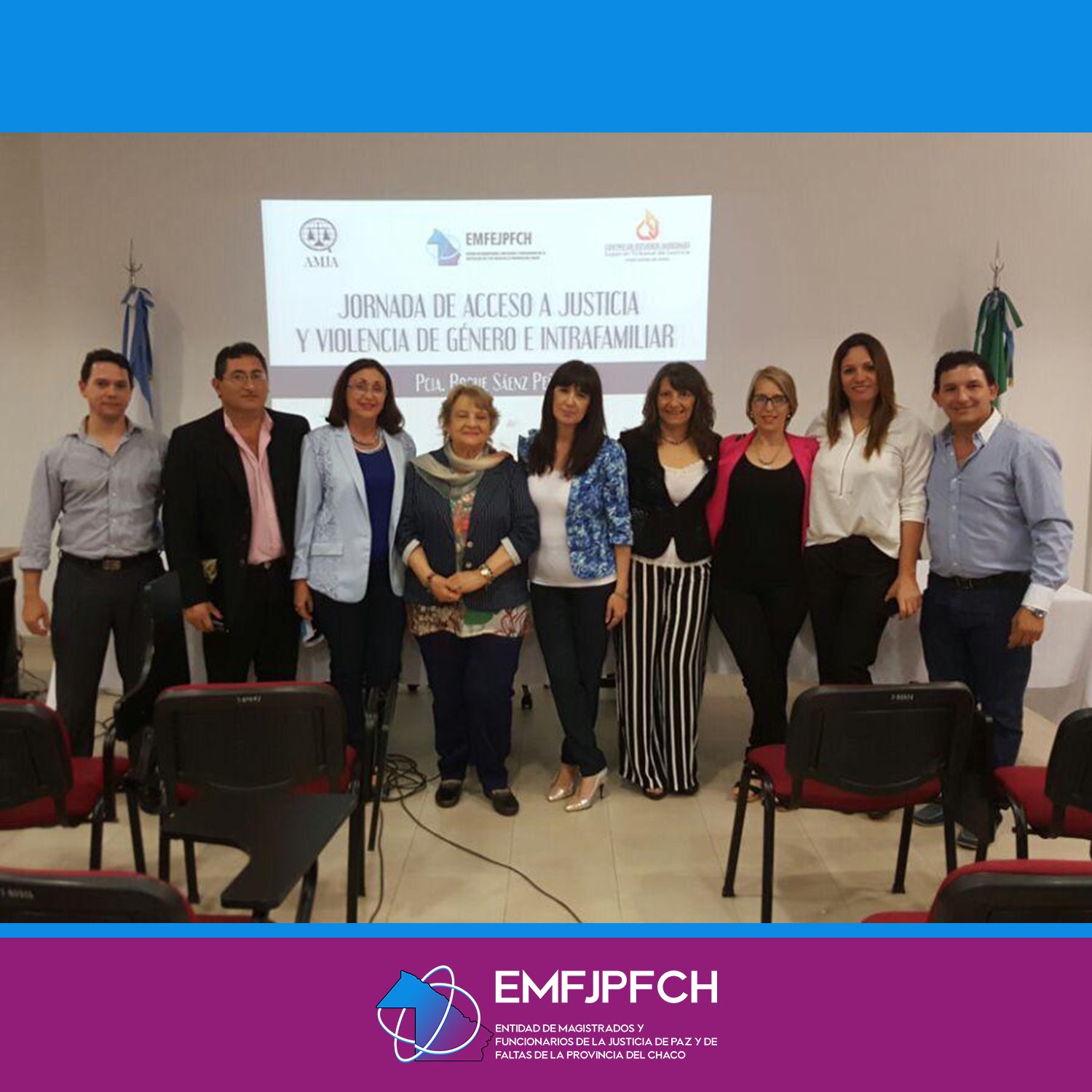 Septima foto de miembros de la entidad